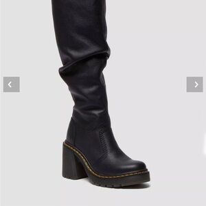 Dr. Martens Dark Heeled Boots